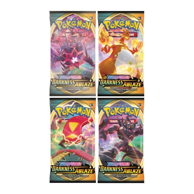 POKEMON TRADING CARD GAME SS3 SWORD & SHIELD DARKNESS ABLAZE BOOSTERS (ONE RANDOM BOOSTER PACK OR SLEEVED) - DataBlitz
