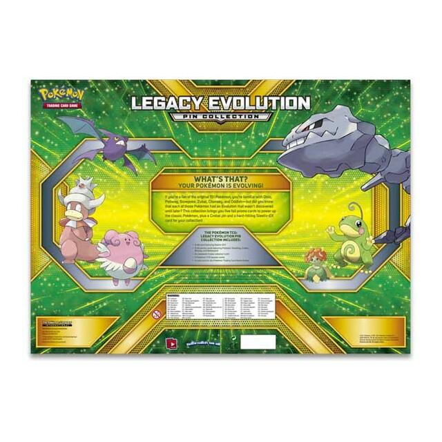 POKEMON TRADING CARD GAME LEGACY EVOLUTION PIN COLLECTION - DataBlitz