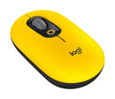 LOGITECH POP MOUSE WIRELESS WITH CUSTOMIZABLE EMOJI (BLAST YELLOW) - DataBlitz