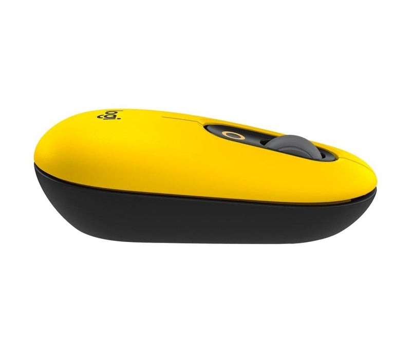 LOGITECH POP MOUSE WIRELESS WITH CUSTOMIZABLE EMOJI (BLAST YELLOW) - DataBlitz