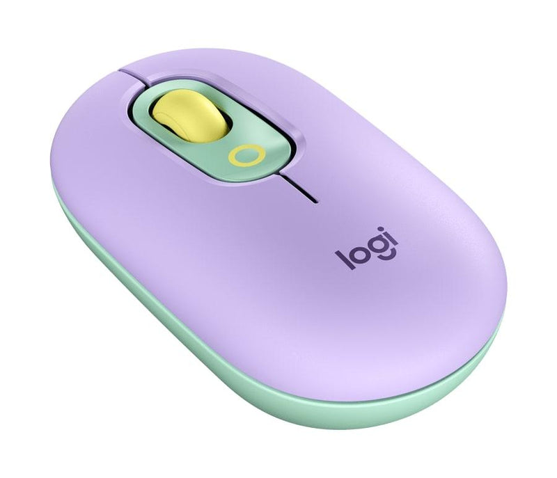 LOGITECH POP MOUSE WIRELESS WITH CUSTOMIZABLE EMOJI (DAYDREAM MINT) - DataBlitz