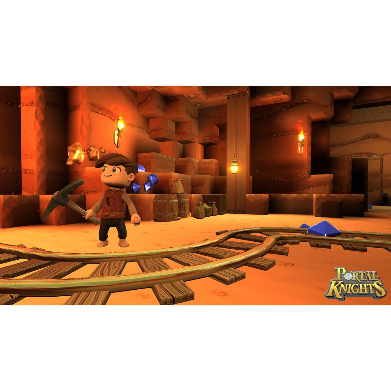 XBOX ONE PORTAL KNIGHTS GOLD THRONE EDITION (US) - DataBlitz