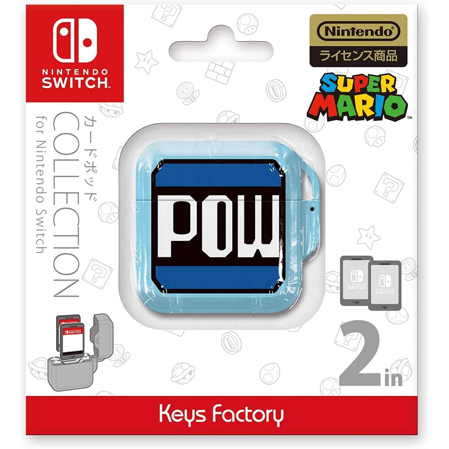 KEYS FACTORY  NSW CARD POD COLLECTION POW (2 CARDS) FOR NINTENDO SWITCH (CCP-005-4) TYPE D - DataBlitz