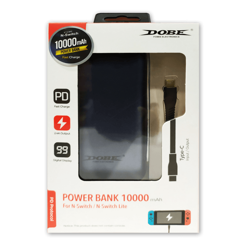 DOBE NSW POWER BANK 10000 MAH FOR N-SWITCH / N-SWITCH LITE (TY-19097) - DataBlitz