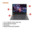 HP NOTEBOOK VICTUS 16-E0217AX 16.1" FHD ANTIGLARE IPS LAPTOP (MICA SILVER) | 16.1" FHD | RYZEN 7 5800H | 16GB DDR4 | 512GB SSD | RTX 3050 | WIN11 + MS OFFICE HOME & STUDENT HP PRELUDE TOPLOAD BAG - DataBlitz