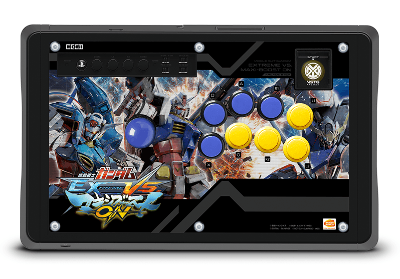HORI PS4 MOBILE SUIT GUNDAM EXTREME VS MAXIBOOST ON ARCADE STICK (PS4 PRO/PS4/PS3) (PS4-173A) - DataBlitz