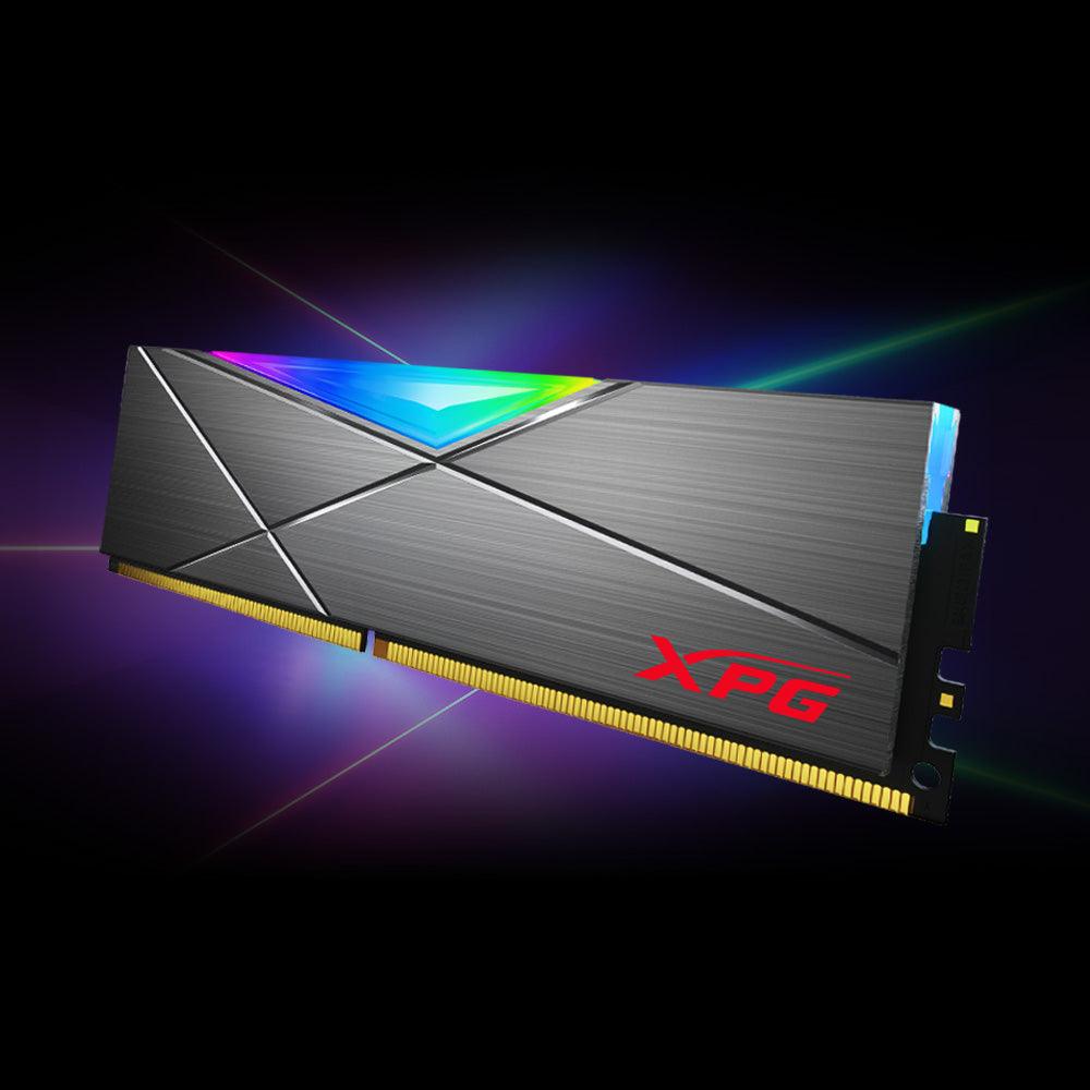 Adata XPG Spectrix D50 16GB DDR4 RGB 3200MHZ PC4-25600 Memory (AX4U32008G16A-DT50)