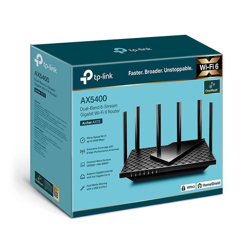 Acx5400 Router TP-Link AX5400 Dual-Band 6-Stream Gigabit Wi-Fi 6 Router (Archer AX72)