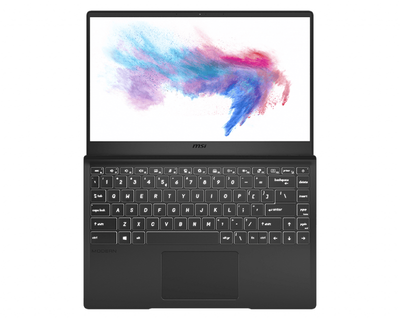 MSI MODERN 14 B4MW-062LA 14" LAPTOP + LOGITECH H150 STEREO HEADSET (CLOUD WHITE) + PRESTIGE MOUSE - DataBlitz