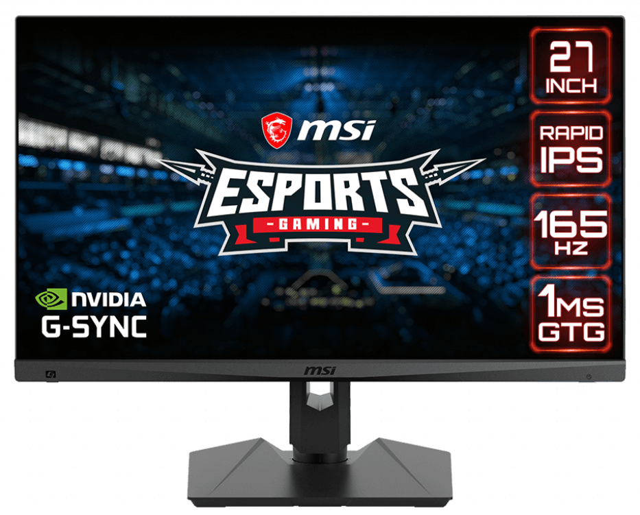 MSI ESPORTS 27" GAMING MONITOR OPTIX MAG274QRF - DataBlitz