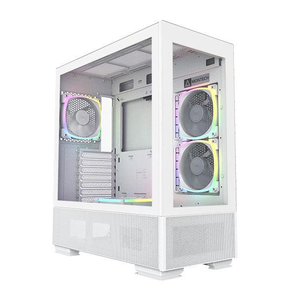 Montech Sky Two Mid Tower ATX Case (White) - DataBlitz