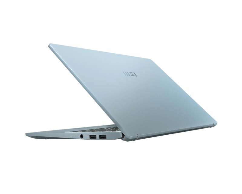 MSI MODERN 14 B4MW-232LA 14" PRO NOTEBOOK (BLUESTONE) + FREE LOGITECH H150 STEREO HEADSET (CLOUD WHITE) - DataBlitz