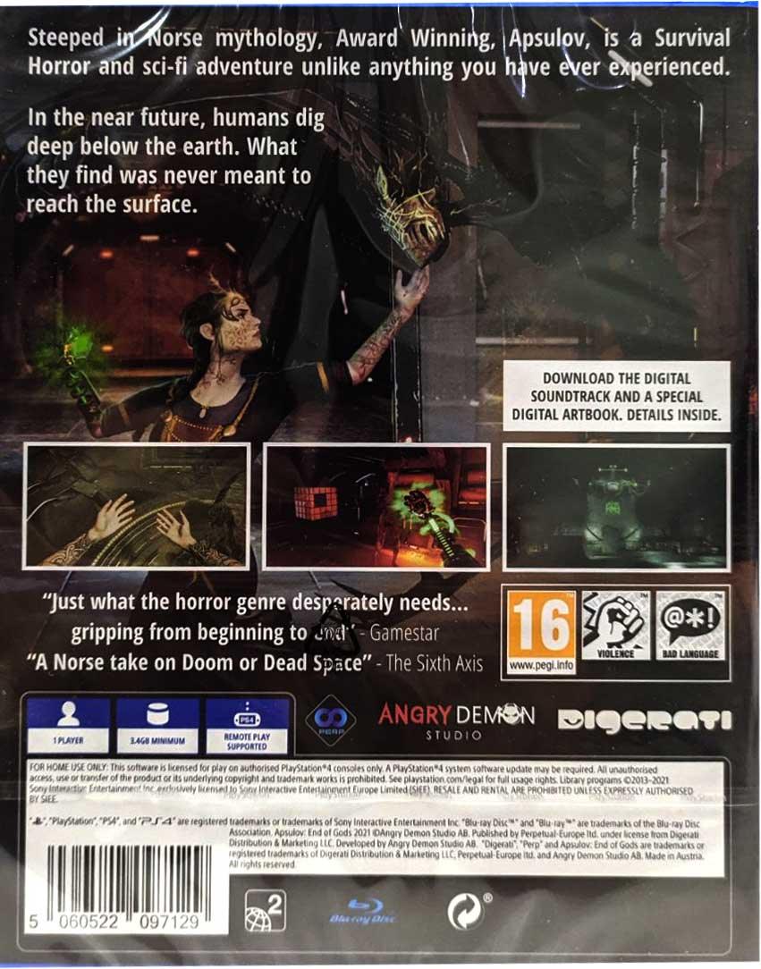 PS4 APSULOV END OF GODS REG.2 - DataBlitz