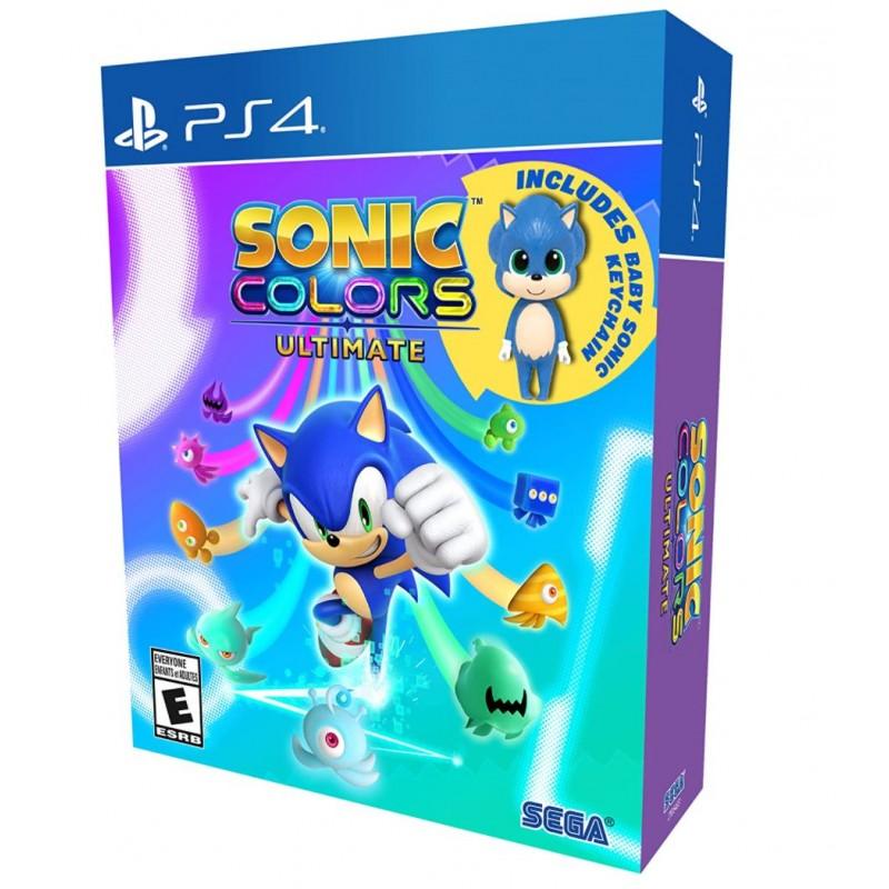 PS4 SONIC COLORS ULTIMATE INCLUDES BABY SONIC KEYCHAIN ALL (US) (ENG/FR) - DataBlitz