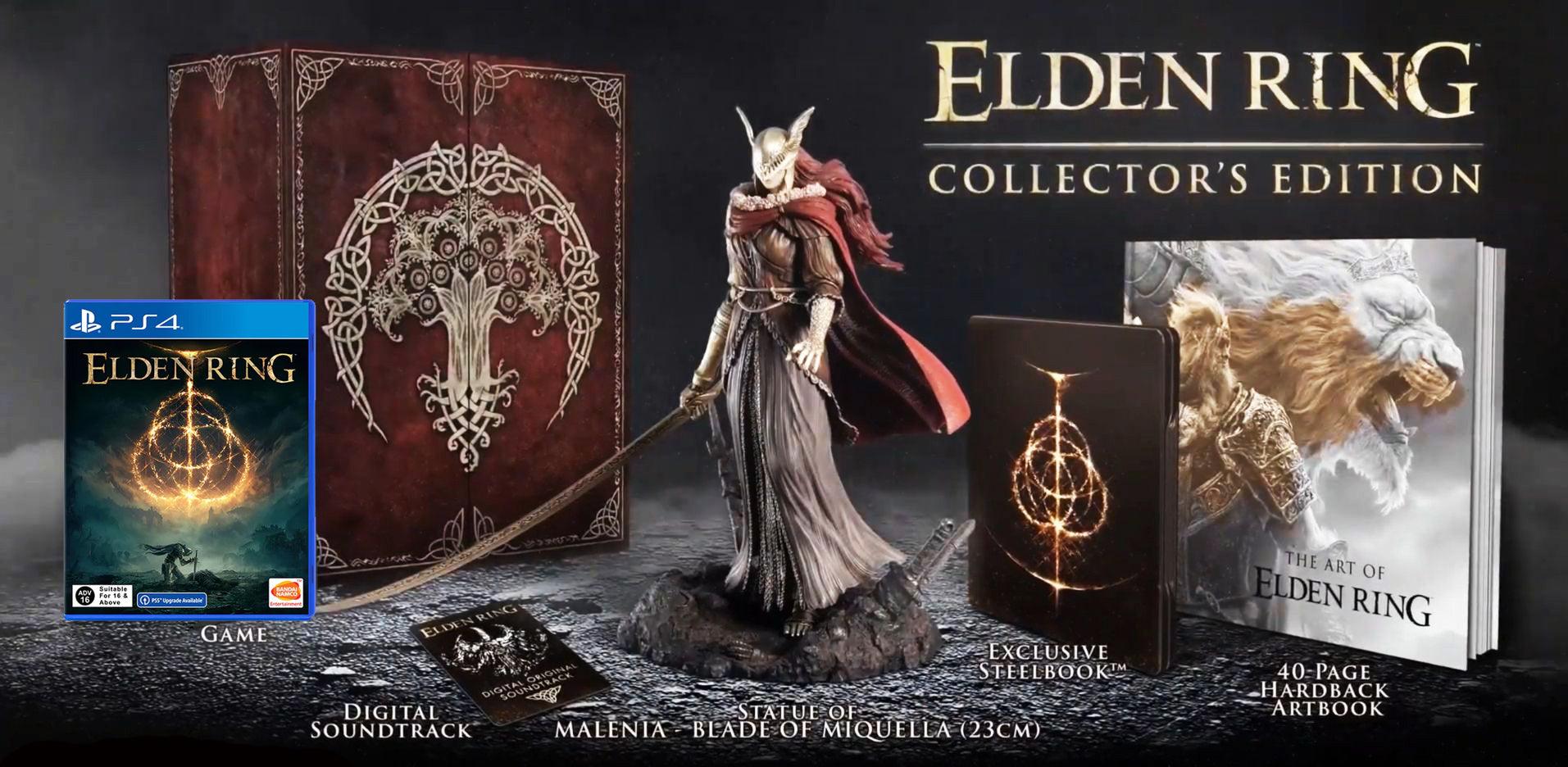 PS4 ELDEN RING COLLECTORS EDITION REG.3 - DataBlitz