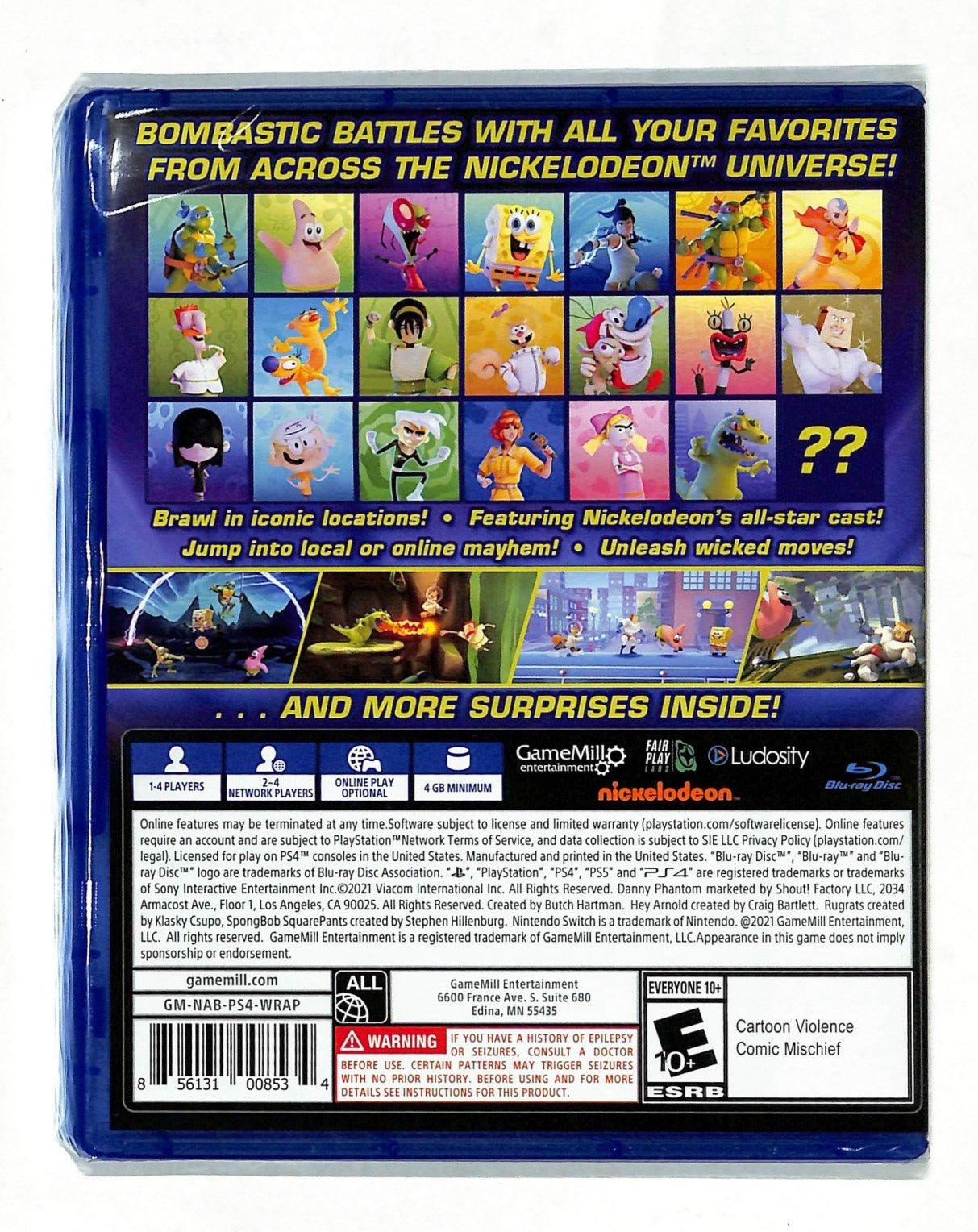 PS4 NICKELODEON ALL-STAR BRAWL ALL (US) - DataBlitz