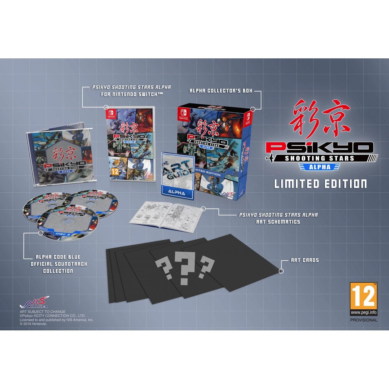 Nintendo Switch Psikyo Shooting Stars Alpha Limited Edition