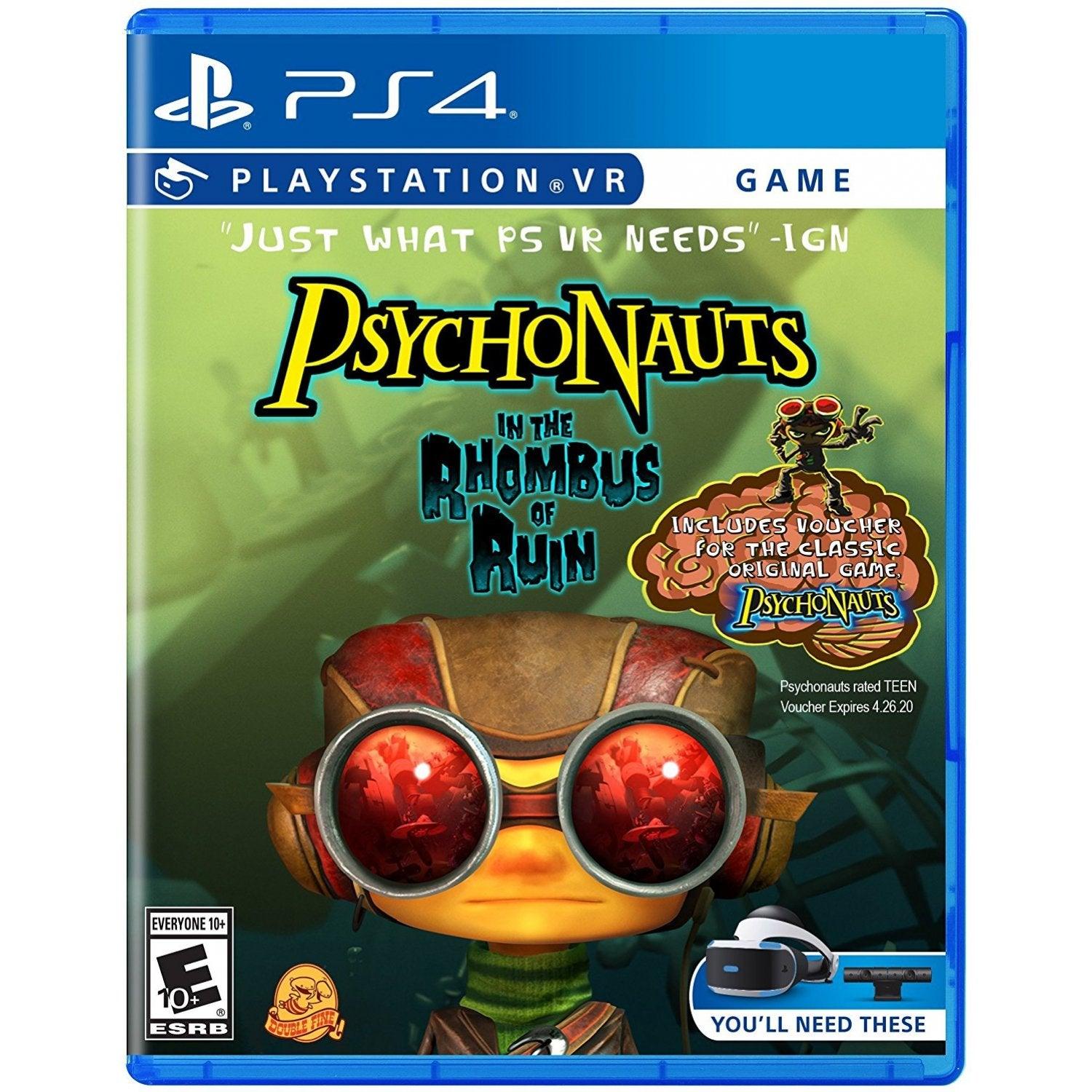 PS4 PSYCHONAUTS IN THE RHOMBUS OF RUIN VR ALL - DataBlitz