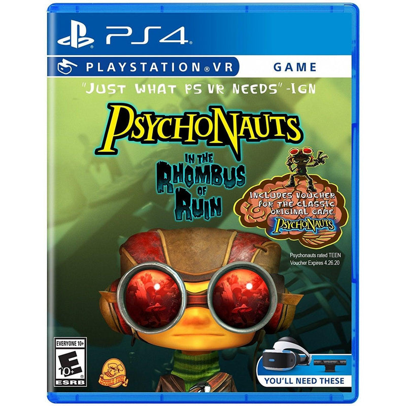 PS4 PSYCHONAUTS IN THE RHOMBUS OF RUIN VR ALL - DataBlitz