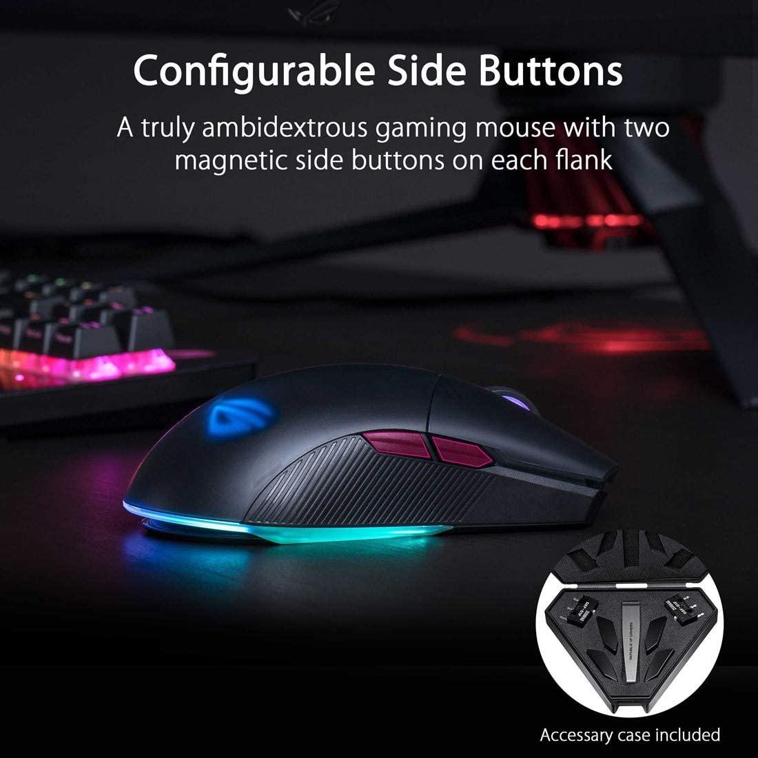 ASUS ROG PUGIO II WIRELESS GAMING MOUSE (P705) - DataBlitz