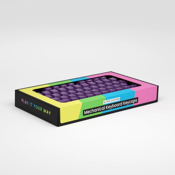 PWNAGE Ultra Custom Mechanical Keyboard Full Keycap Set Double Shot PBT (Purple) (UC-MK-FKS-PR) - DataBlitz