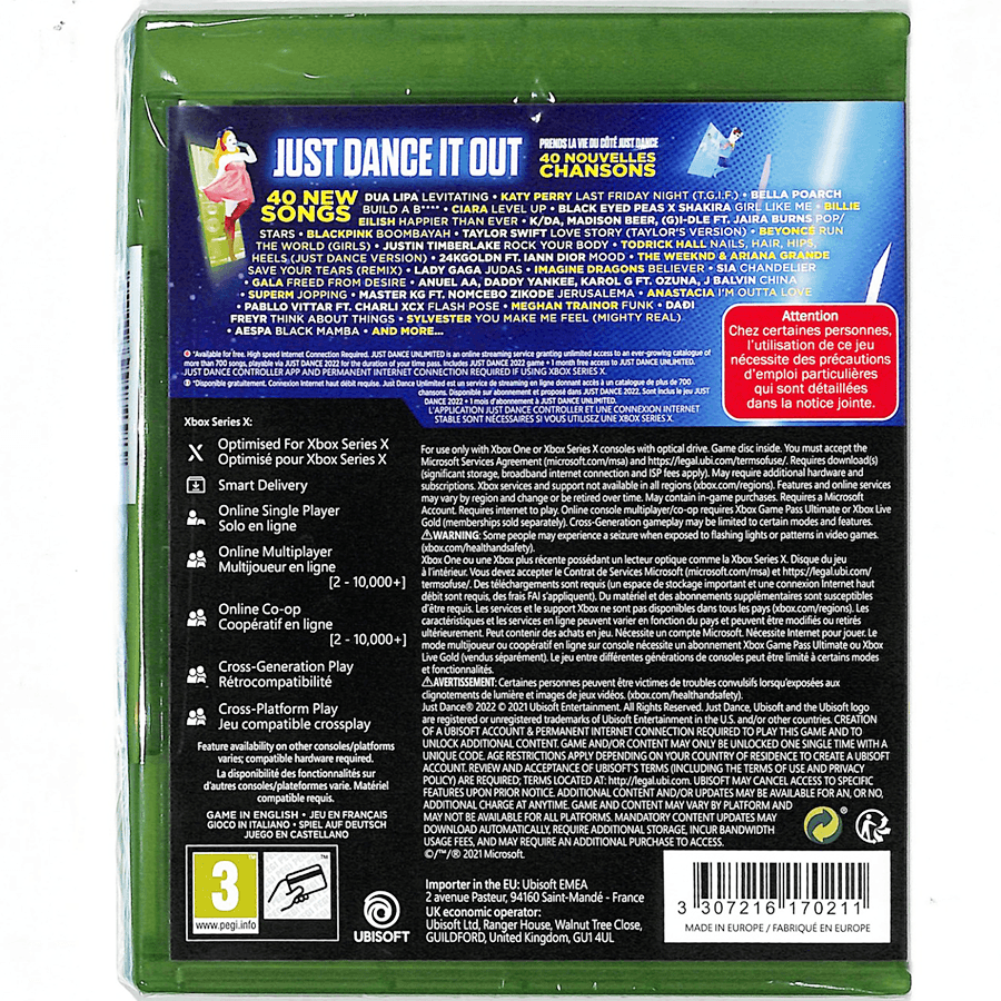 XBOXSX JUST DANCE 2022 (EU) - DataBlitz