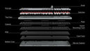 Keychron Q6 QMK Custom Mechanical Fully Assembled Swappable RGB Backlight Keyboard - Silver Grey (Gateron G Pro Brown Switch) (Q6D3)