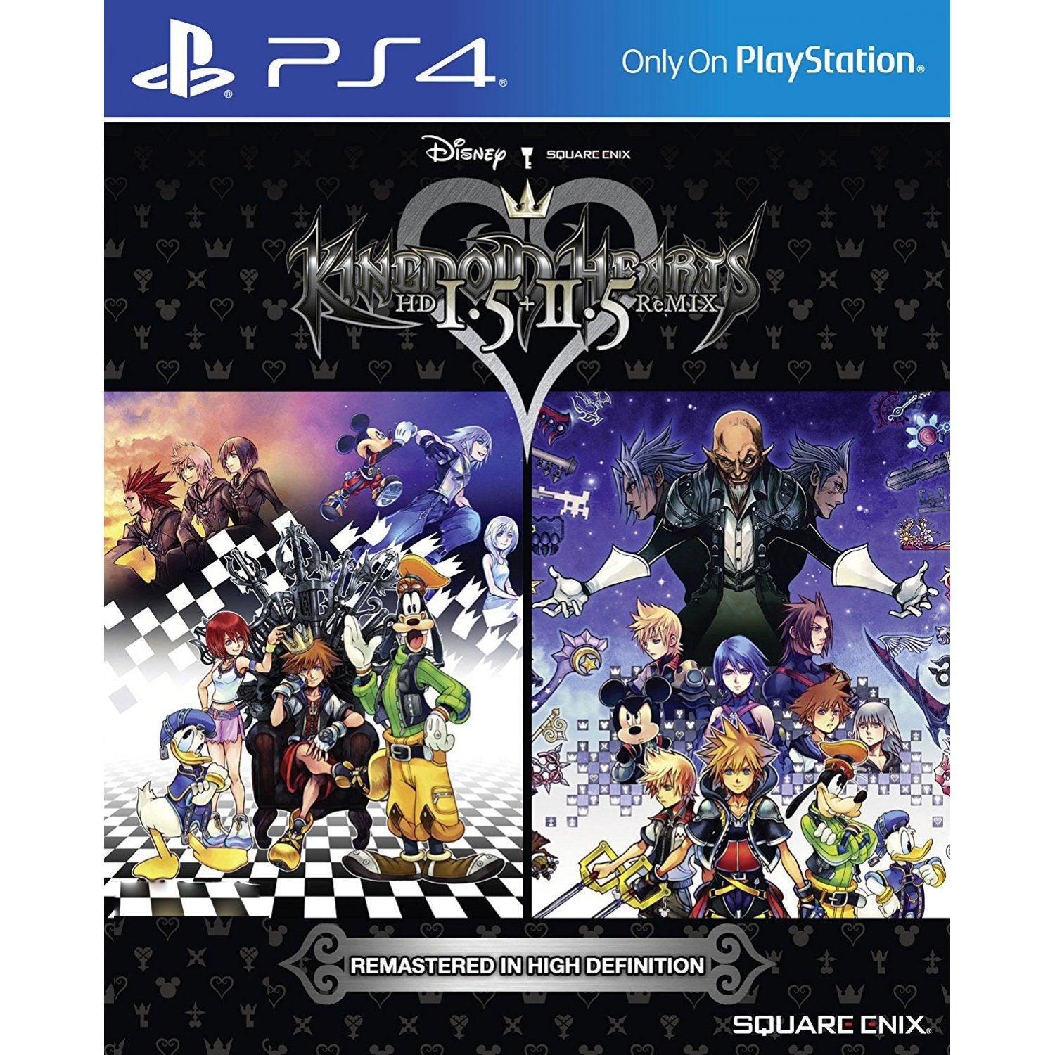 PS4 KINGDOM HEARTS HD 1.5 + 2.5 REMIX REG.3 (ENG VER) - DataBlitz