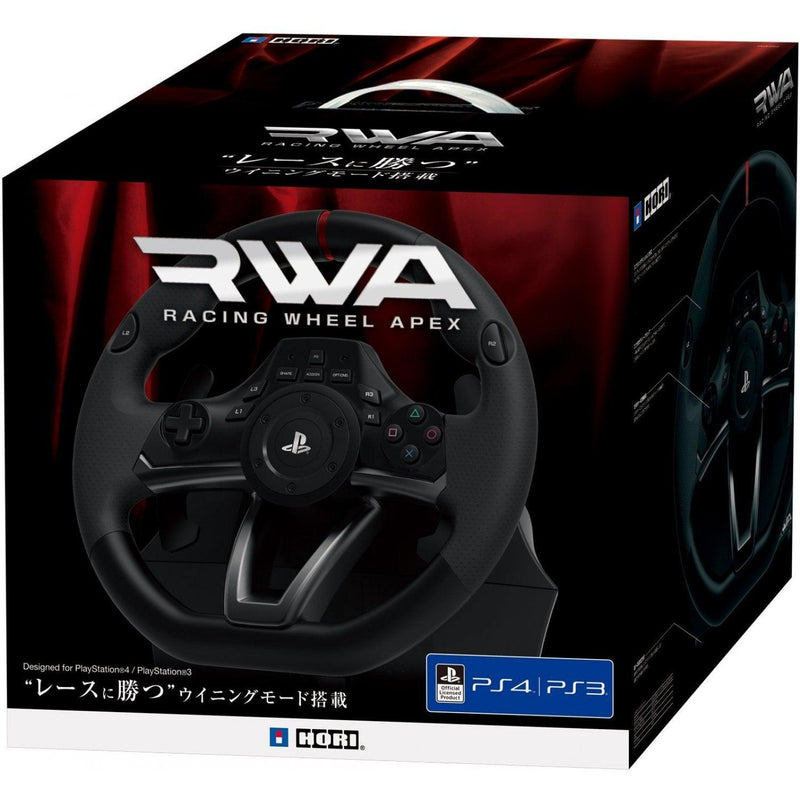 HORI PS4 RACING WHEEL APEX FOR PS4/PS3/PC (PS4-052) - DataBlitz