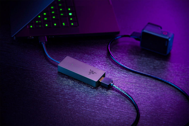 RAZER RIPSAW X USB CAPTURE CARD WITH CAMERA CONNECTION FOR FULL 4K STREAMING - DataBlitz