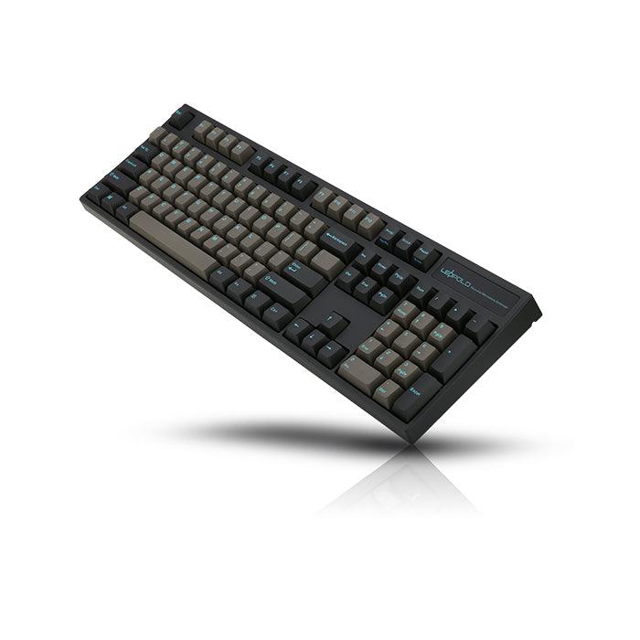 LEOPOLD 104-KEYS MECHANICAL KEYBOARD GRAPHITE KEYCAP + BLUE FONT (SILENT RED SWITCH) (FC900RS/EDPD(S)) - DataBlitz
