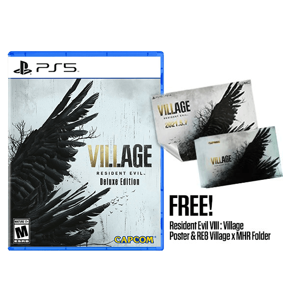 PS5 RESIDENT EVIL VIII VILLAGE DELUXE EDITION (US) - DataBlitz