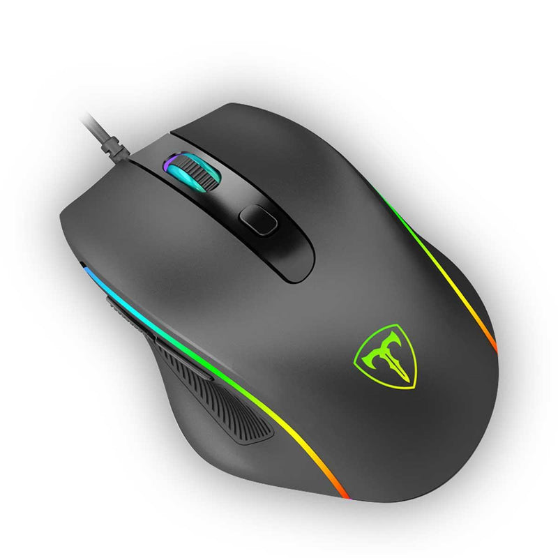 T-Dagger Recruit 2 T-TGM108 RGB Gaming Mouse (Black) - DataBlitz