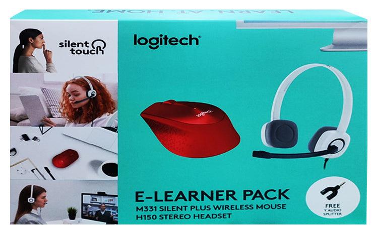 LOGITECH E-LEARNER PACK A M331 (RED) + H150 (WHITE) BUNDLE - DataBlitz