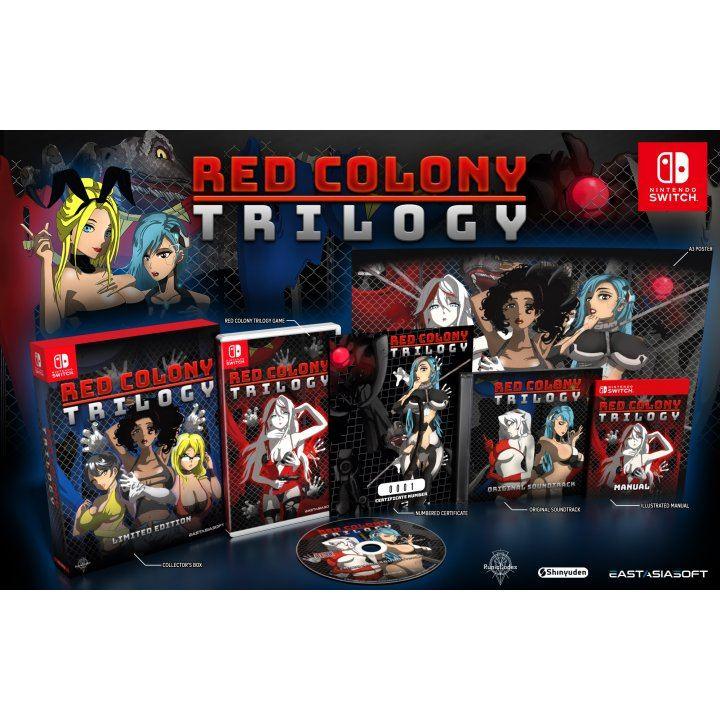 Nintendo Switch Red Colony Trilogy Limited Edition (Asian)
