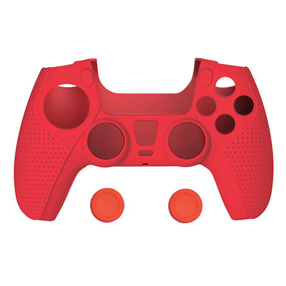DOBE PS5 SILICONE PROTECTIVE KIT FOR P-5 (RED) (TP5-0559) - DataBlitz