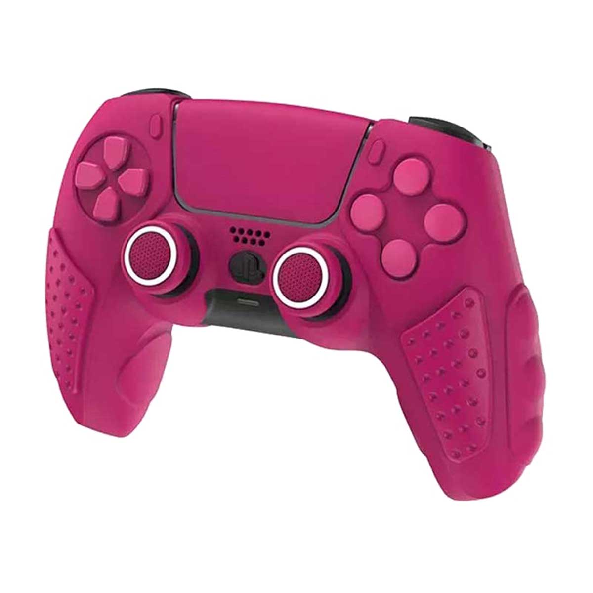 IINE Silicone Case With 2 Thumb Grip Caps For PS5 Controller