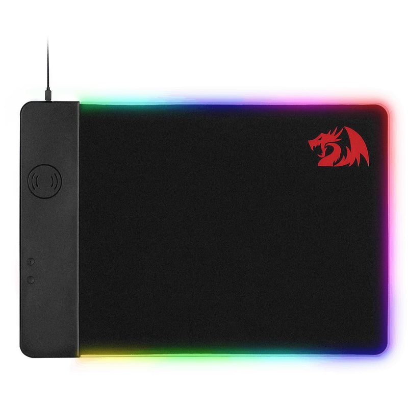 REDRAGON PO25 RGB GAMING MOUSEPAD WITH WIRELESS CHARGER - DataBlitz