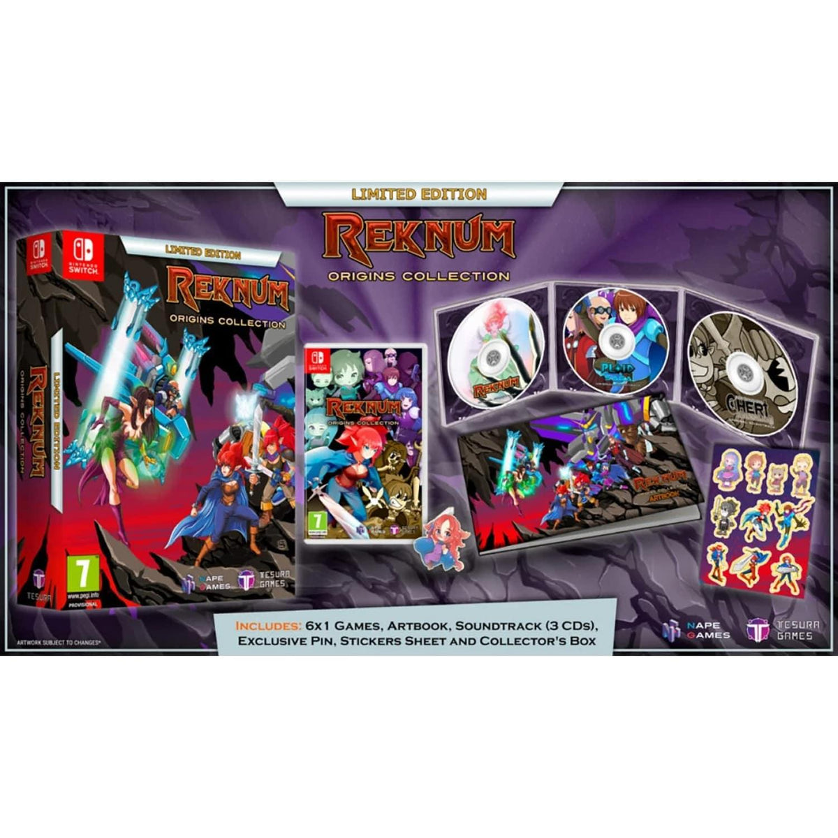 Nintendo Switch Reknum Origins Collection Limited Edition