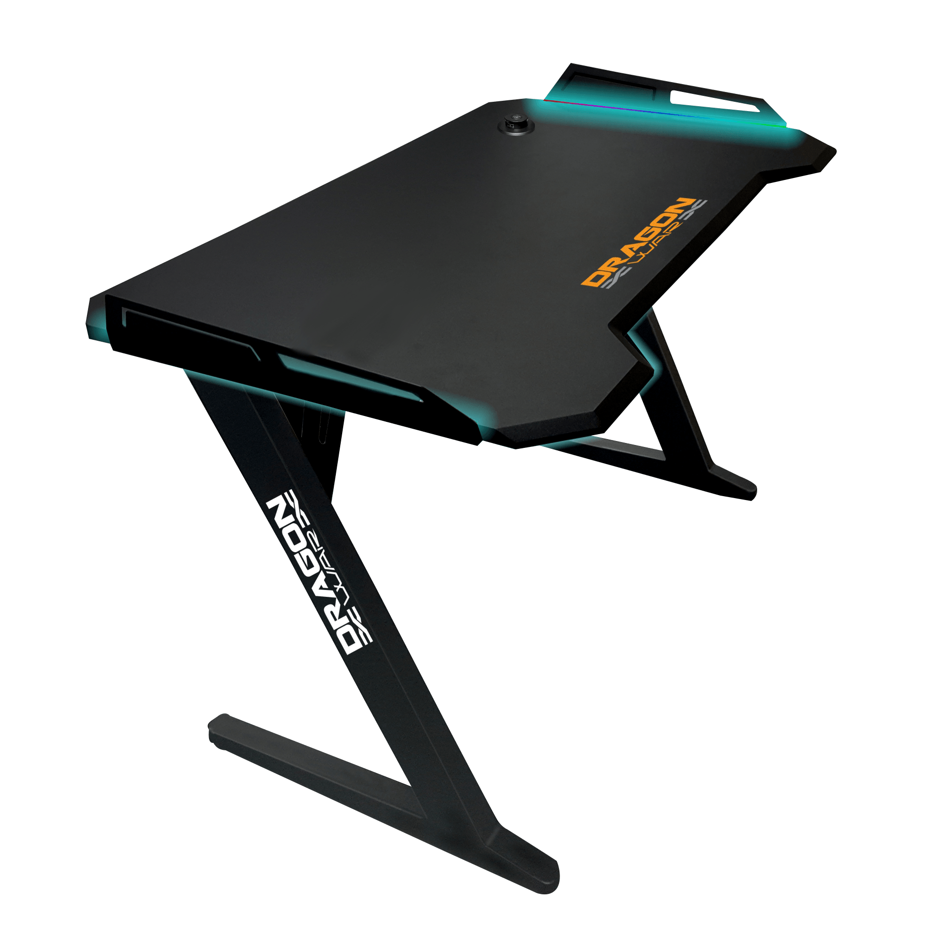DRAGONWAR RGB LIGHT EFFECT PRO-GAMING DESK (BLACK) (GT-006-V2-BK) - DataBlitz