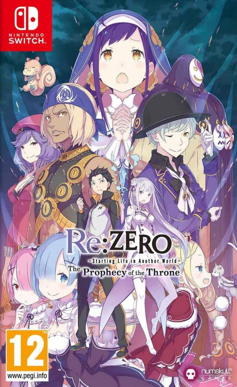 Nintendo Switch Re:Zero Starting Life In Another World The Prophecy Of The Throne