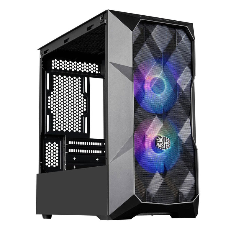 Cooler Master Masterbox TD300 Mesh Mini Tower Case (Black)