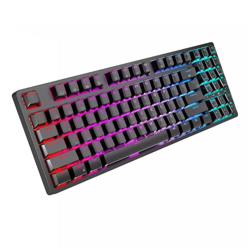 Royal Kludge RK92 Tri-Mode RGB 92 Keys Hot Swappable Mechanical Keyboard Black (Blue Switch) - DataBlitz