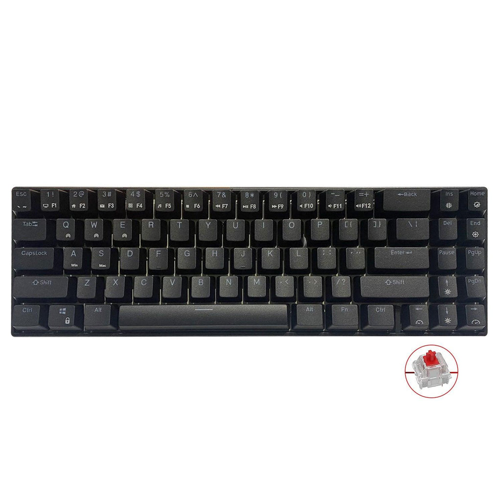 Royal Kludge RK71 Dual-Mode RGB 71 Keys Hot Swappable Mechanical ...