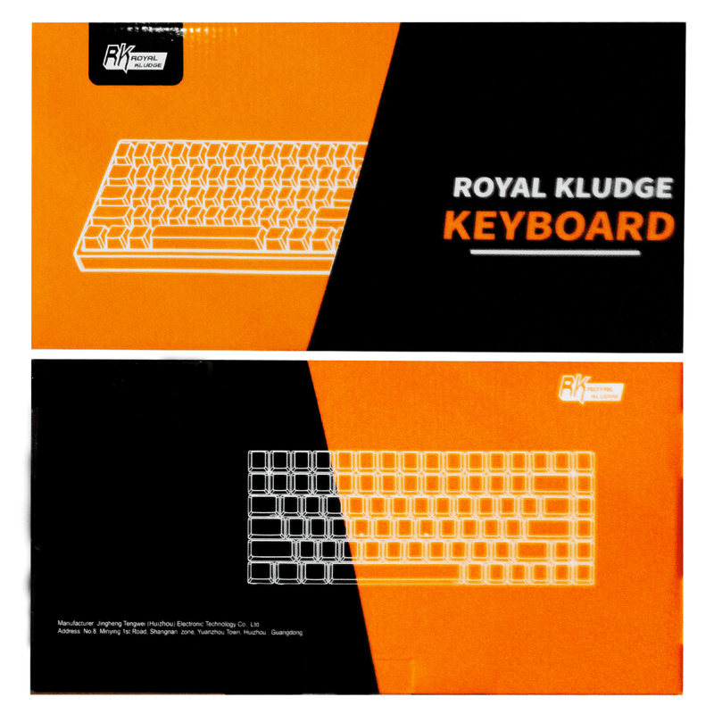 ROYAL KLUDGE RK84 TRI-MODE RGB 84 KEYS HOT SWAPPABLE MECHANICAL KEYBOARD BLACK (RED SWITCH) - DataBlitz