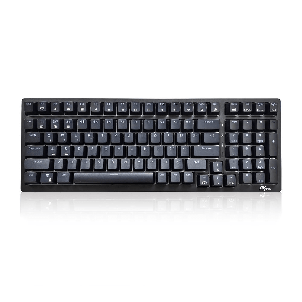 Key Rk 98 Royal Kludge RK98 Tri-Mode RGB 100 Keys Hot Swappable Mechanical ...