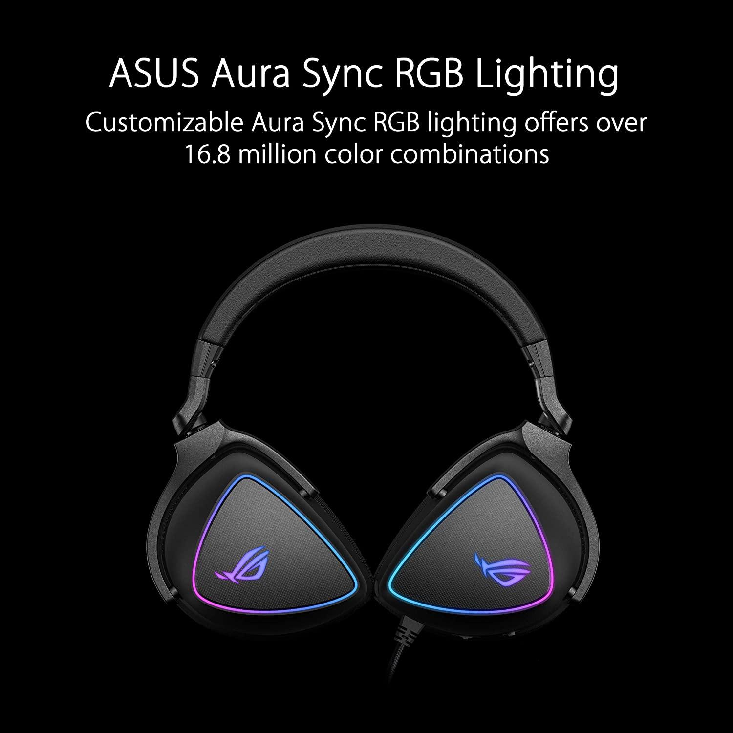 ASUS ROG DELTA S RGB QUAD-DAC GAMING HEADSET - DataBlitz