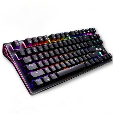 ROYAL KLUDGE G87 DUAL-MODE RGB 87 KEYS MECHANICAL KEYBOARD BLACK (RED SWITCH) - DataBlitz