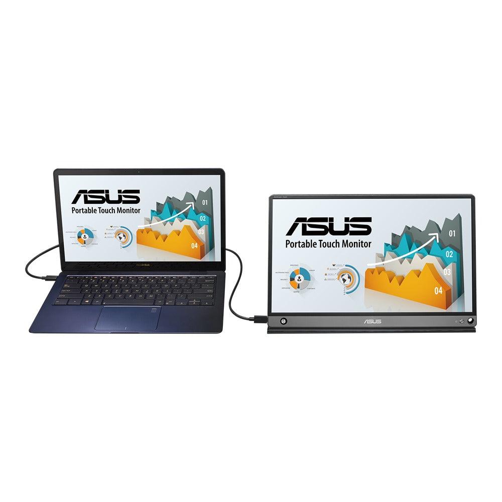 Asus ZenScreen Touch MB16AMT-J 15.6” FHD IPS Portable USB Type-C Monitor - DataBlitz
