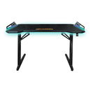 DRAGONWAR RGB LIGHT EFFECT PRO-GAMING DESK (BLACK) (GT-006-V2-BK) - DataBlitz